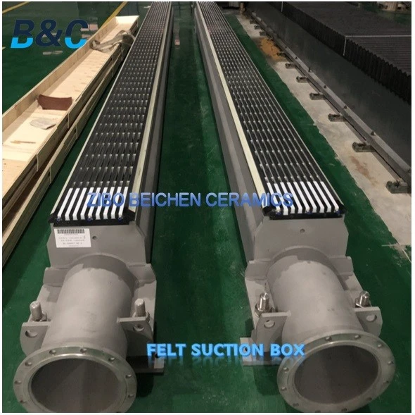 Silicon Carbide Ceramic Dewatering Element Felt Suction Box